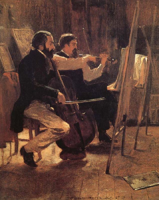 Studio, Winslow Homer